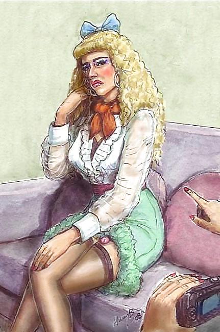 Feminization Sissy Art #9567600