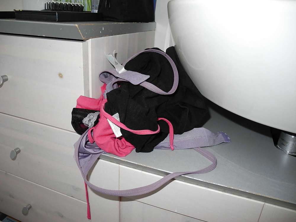 Clothes from daughter. Sniffing playing carrying #9651712