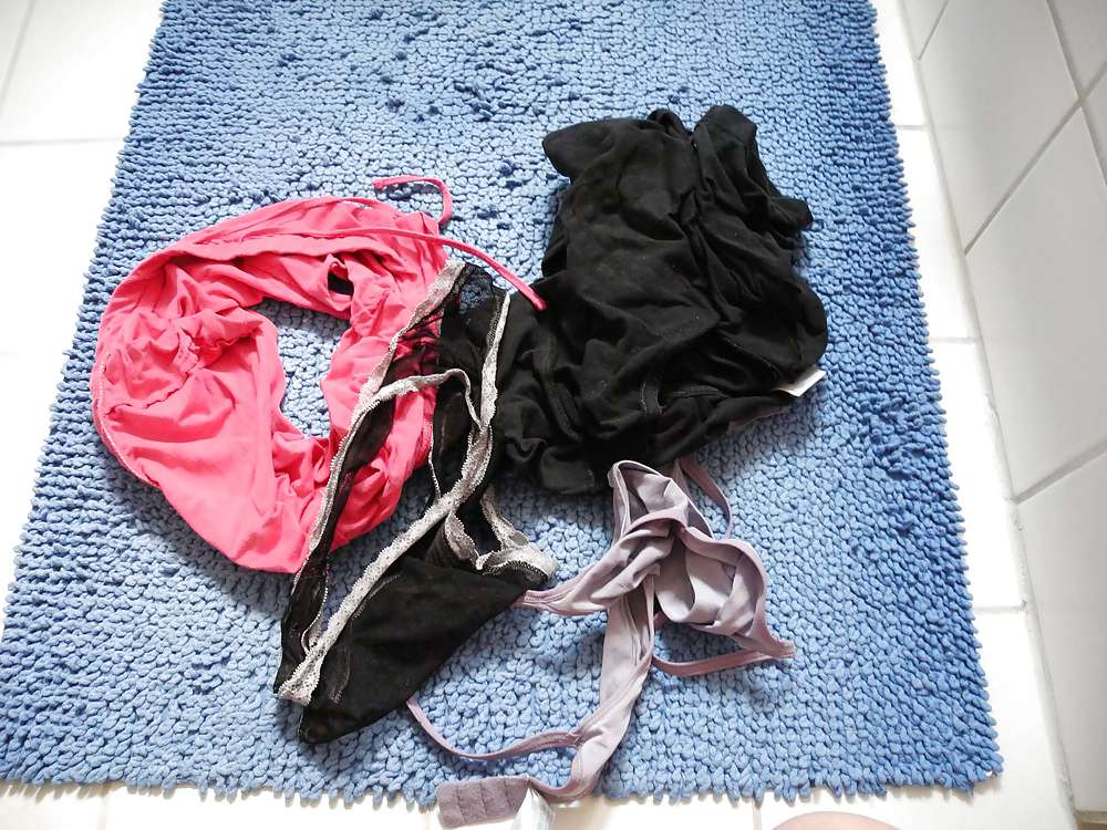 Clothes from daughter. Sniffing playing carrying #9651772