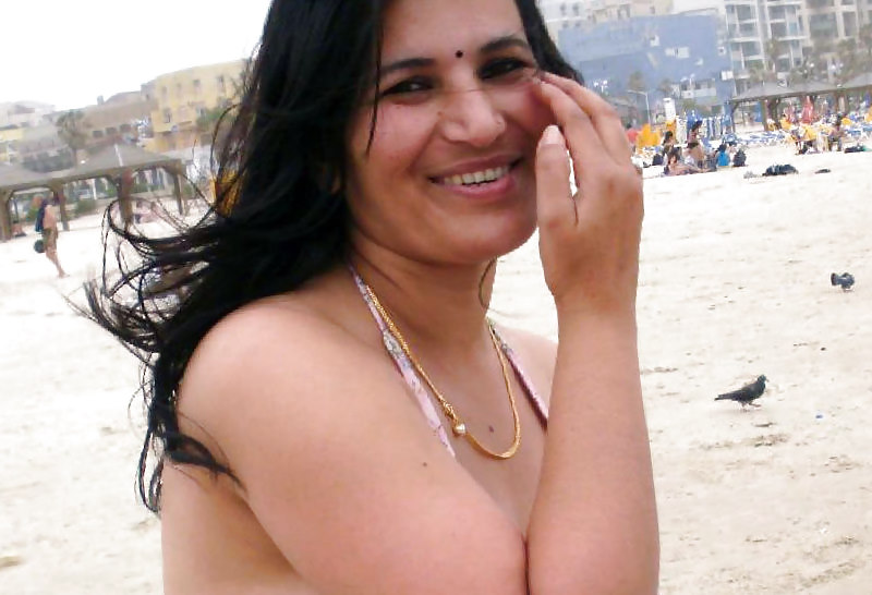 Desi tits at Beach #5220689