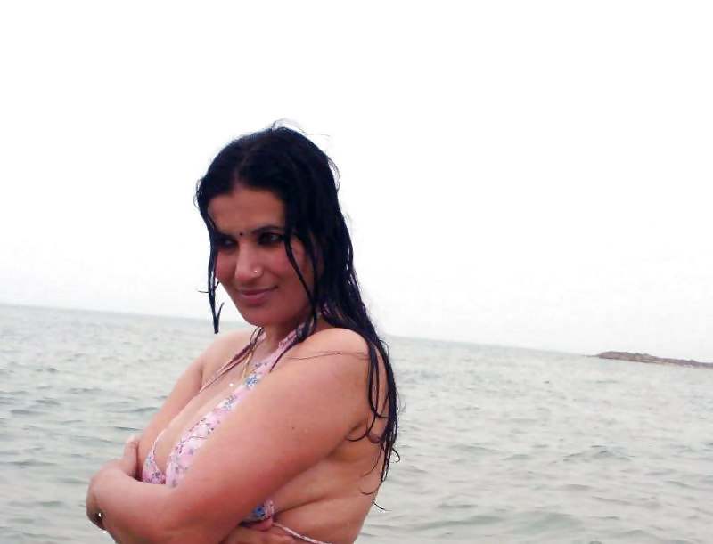 Desi tits at Beach #5220781