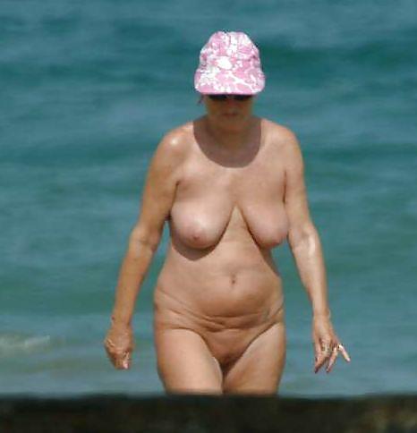 Naked grannies on beach
 #21603206