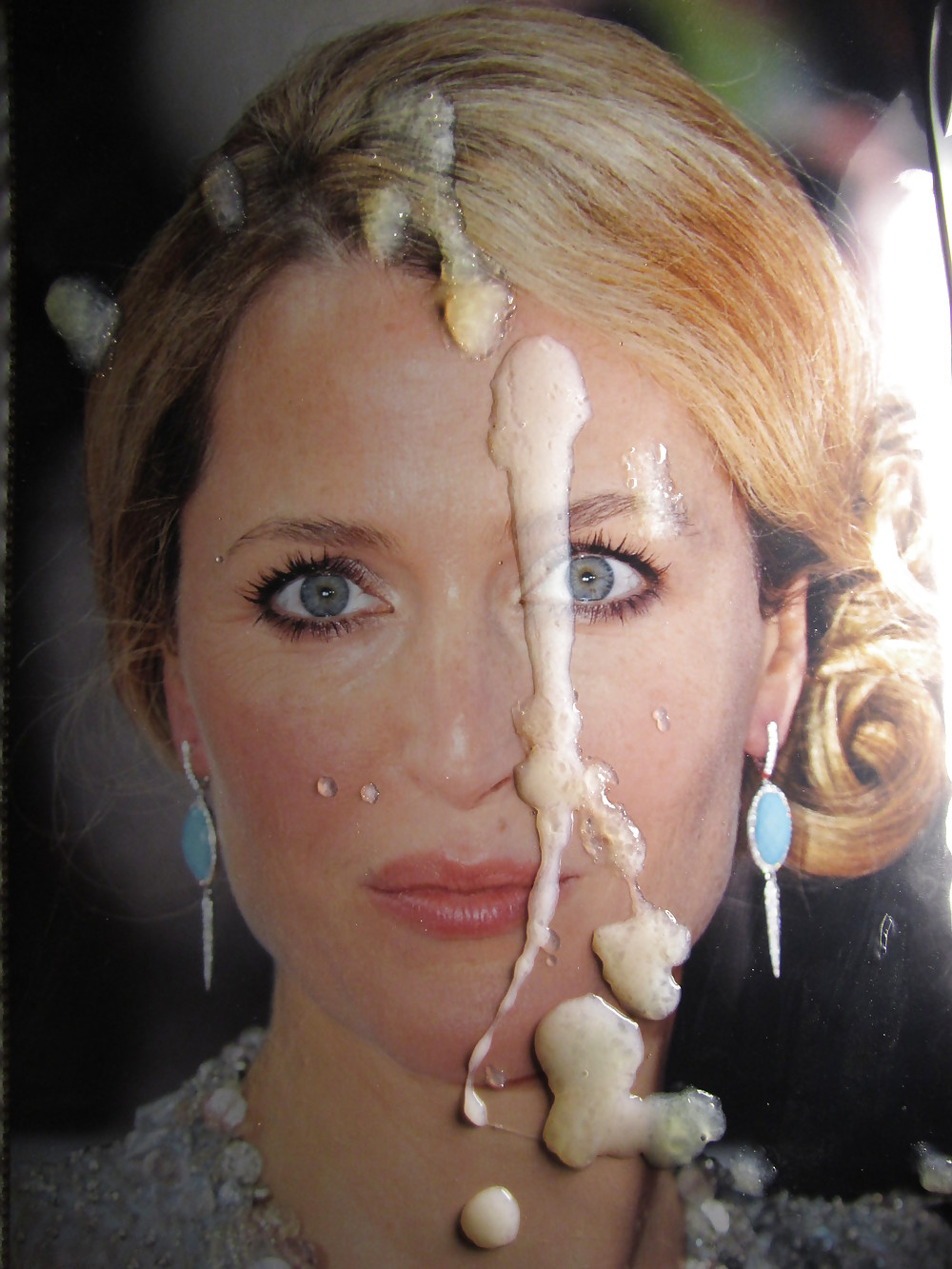 Gillian Anderson worshipping #4515928