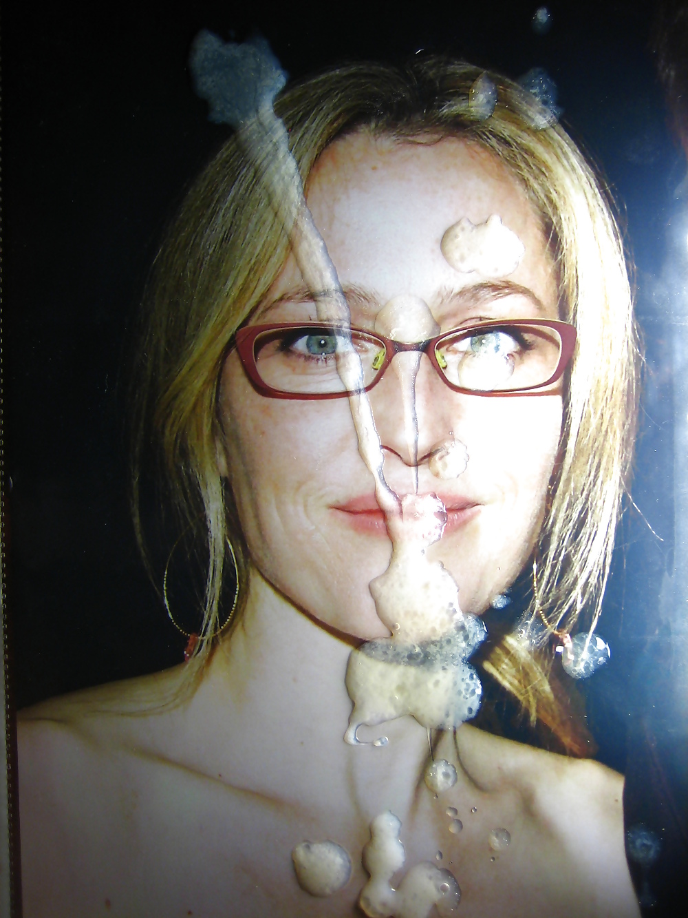 Gillian Anderson worshipping #4515950