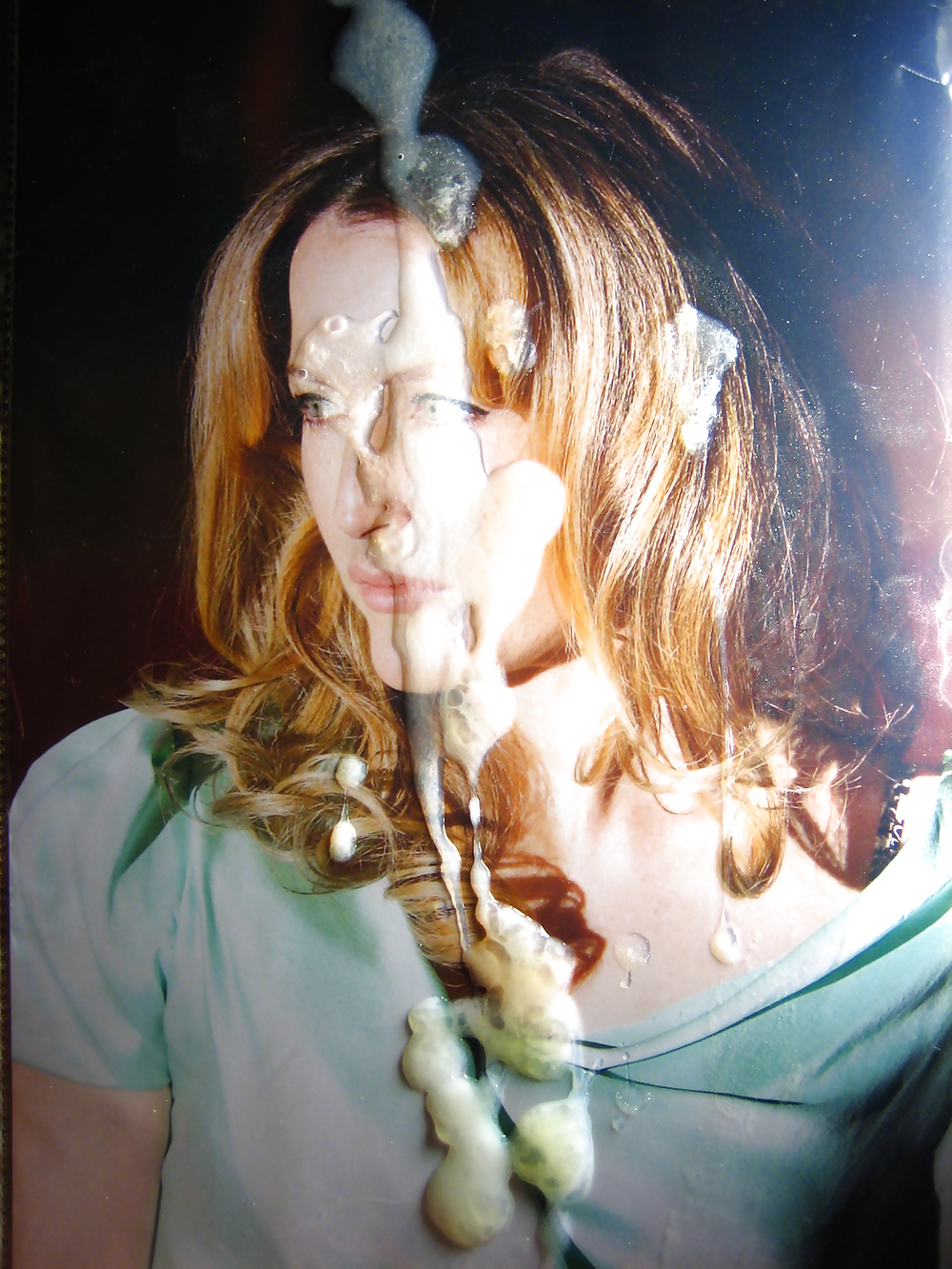 Gillian Anderson worshipping #4515953