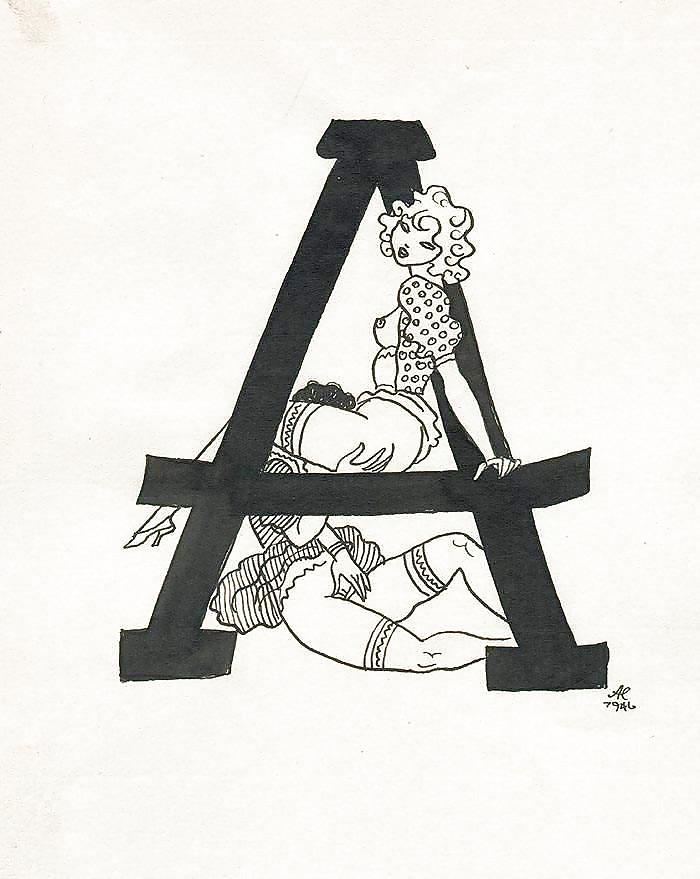 Them. Drawn Ero Art 2 - Erotic Letters (2) for Straightwoman #11252150