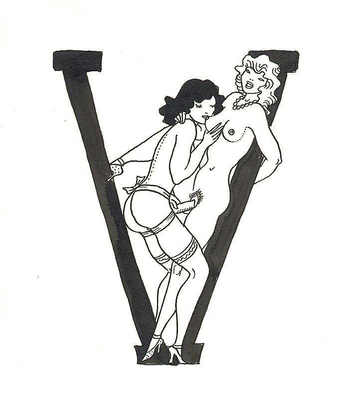 Them. Drawn Ero Art 2 - Erotic Letters (2) for Straightwoman #11252272