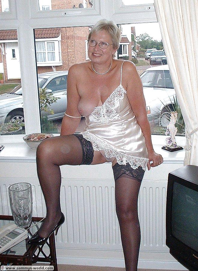 Grannys in satin lingerie 2 #9730988