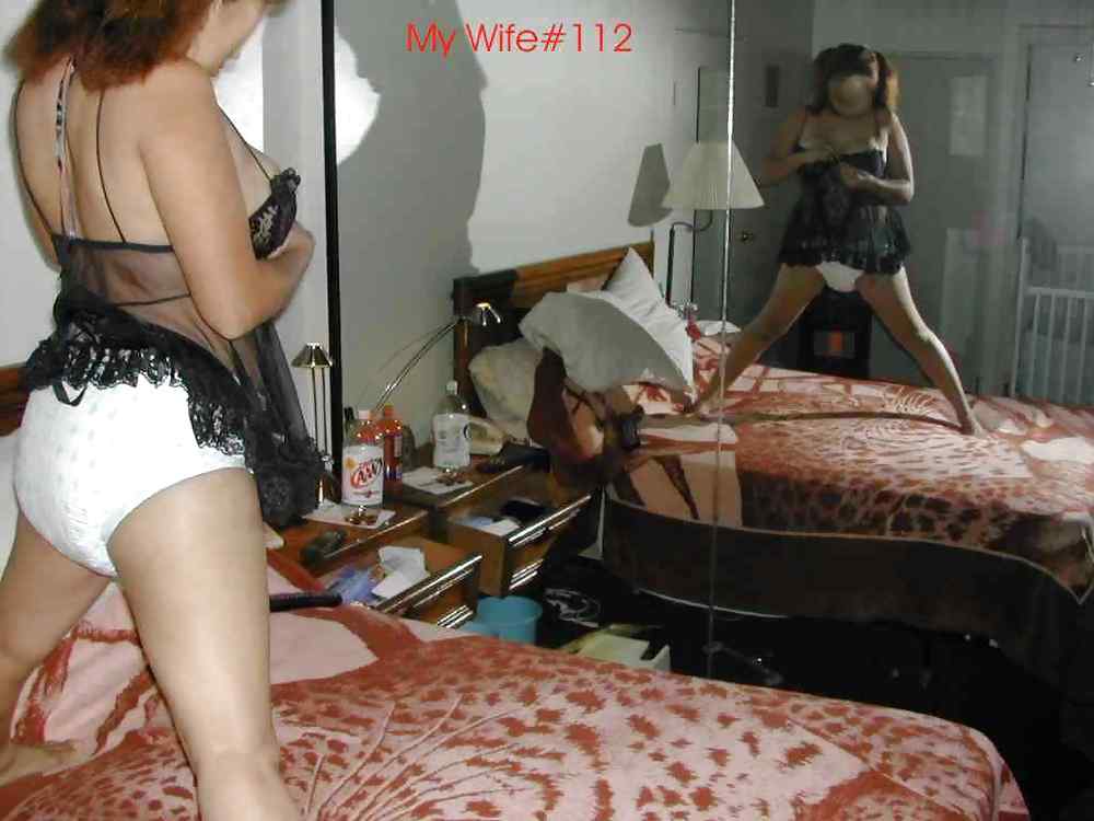 Sexy Wife Wear Diaper #4116083