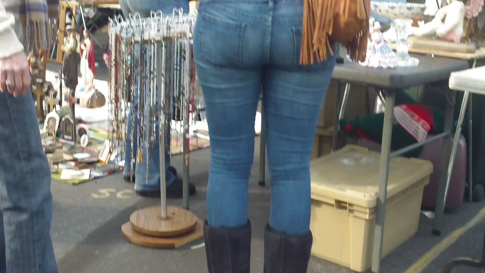 Sexy Teen Ass & Stummel In Jeans #8590638