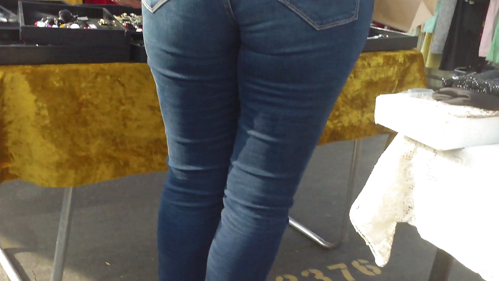 Sexy teen ass & butts in jeans  #8590790