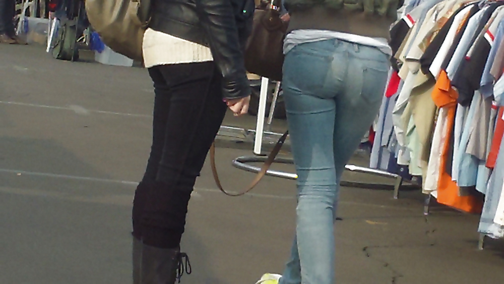 Sexy teen ass & butts in jeans  #8590883