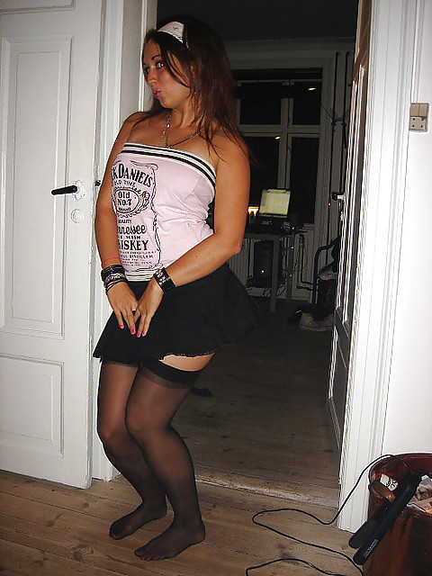 Swedish girls in pantyhose and stockings #17980503