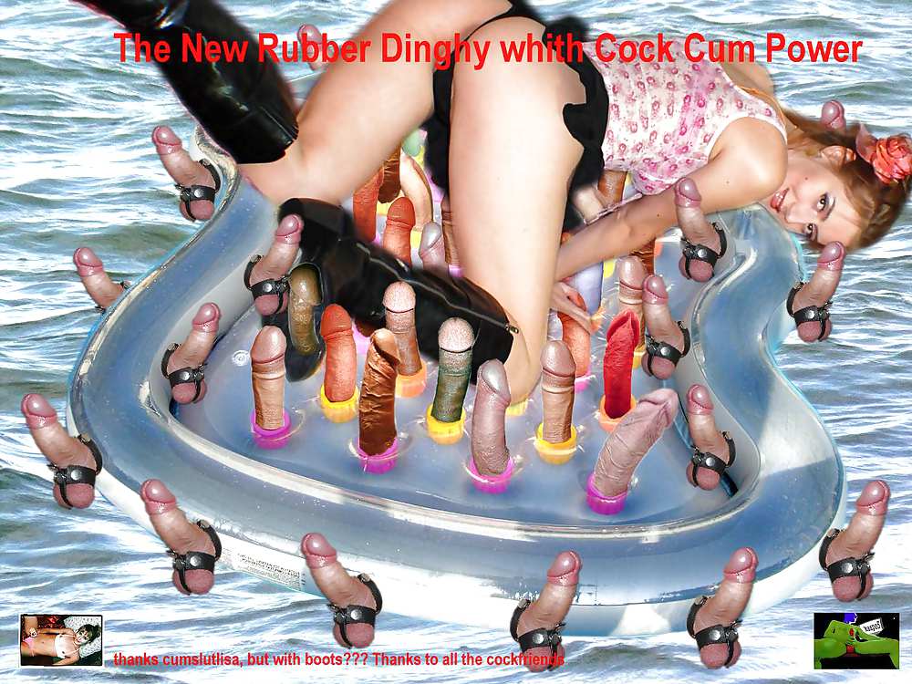 The New Rubber Dighy with Cock Cum Power #5747372