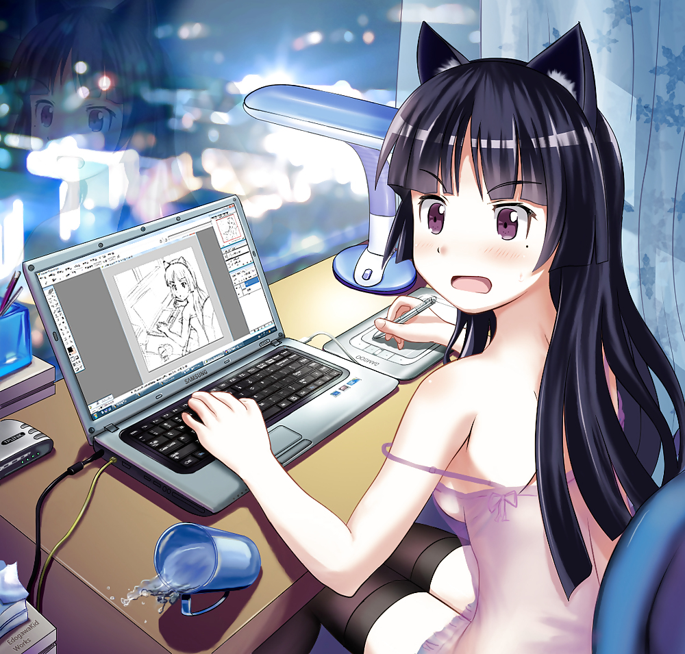 Hentai Girls + Computers = Epic Fap #15097637