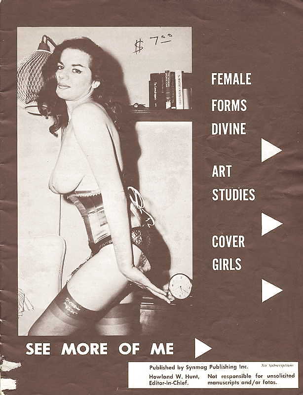 Vintage magazine with hot boobies #13420729