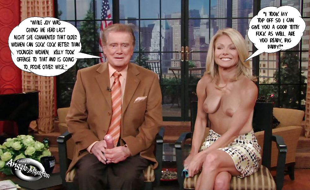 Kelly Ripa Panty Flash #11987770