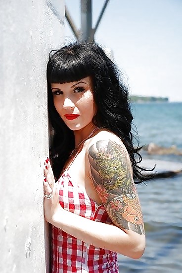 Beautiful Tattoos on Beautiful Women #9111263