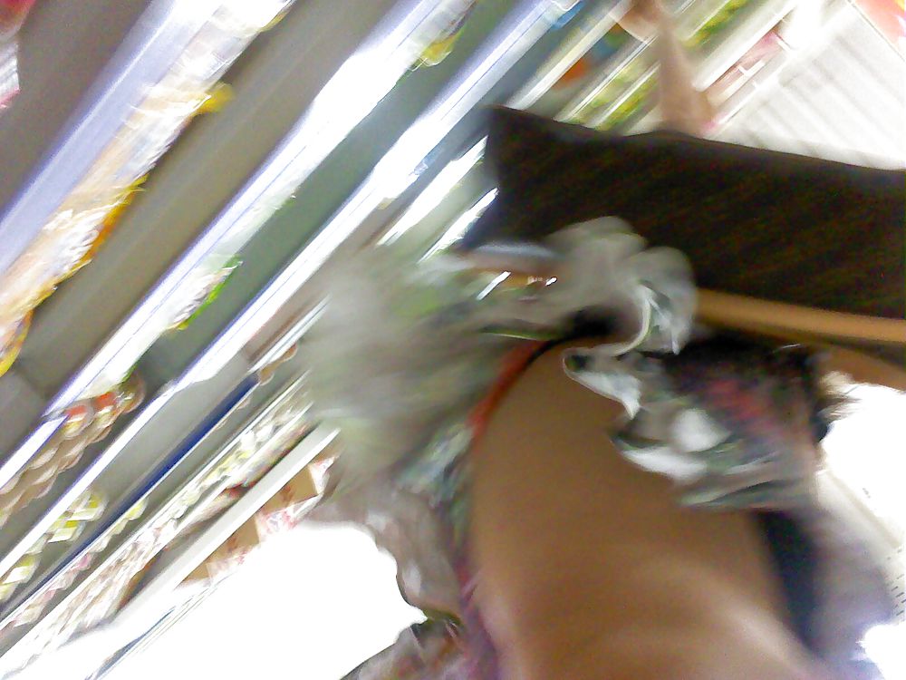 Upskirt Motif Gown at Hypermart PTC, Surabaya, Indonesia #7271167