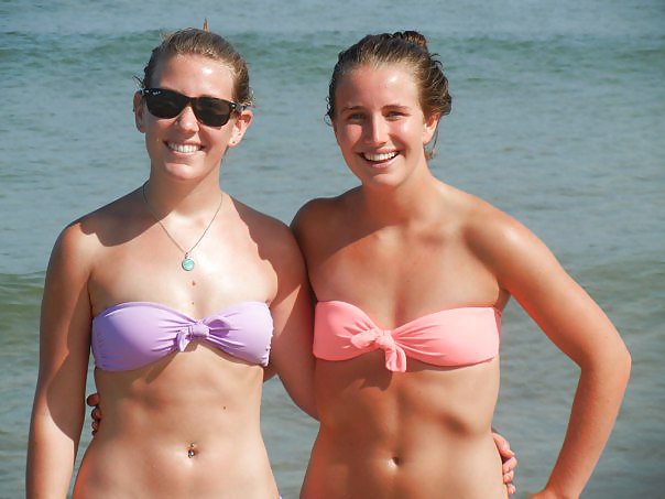 Boston University Girls on the Beach #9473862