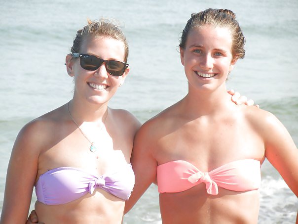 Boston University Girls on the Beach #9473885