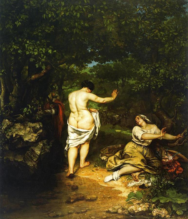 Peint Ero Et Porno Art 20 - Gustave Courbet #8264403