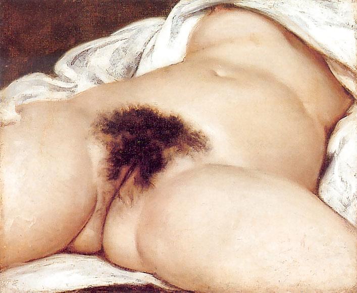 Painted Ero and Porn Art 20 - Gustave Courbet #8264417