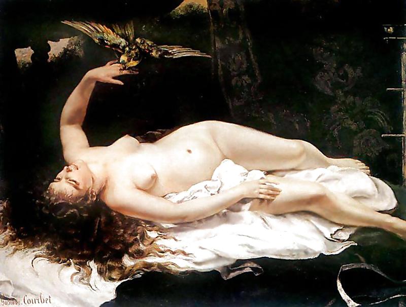 Painted Ero and Porn Art 20 - Gustave Courbet #8264420