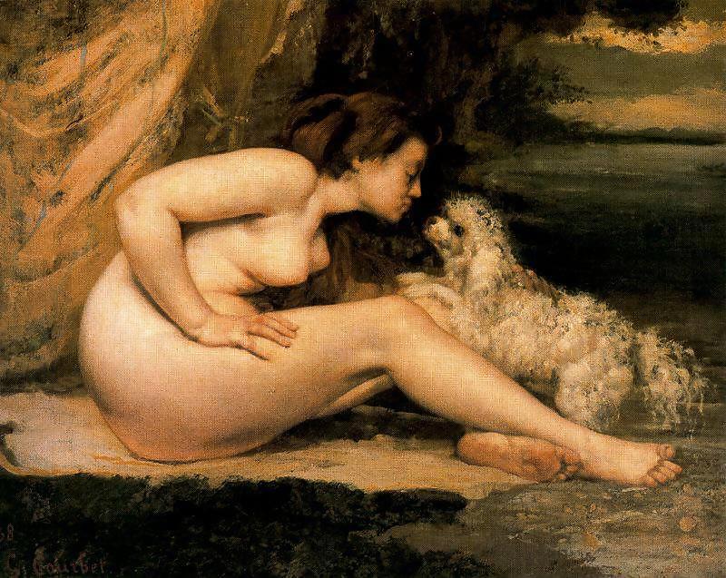 Painted Ero and Porn Art 20 - Gustave Courbet #8264428
