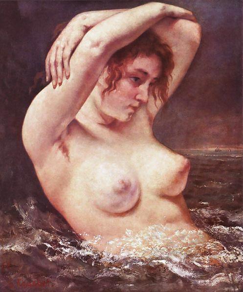 Peint Ero Et Porno Art 20 - Gustave Courbet #8264434