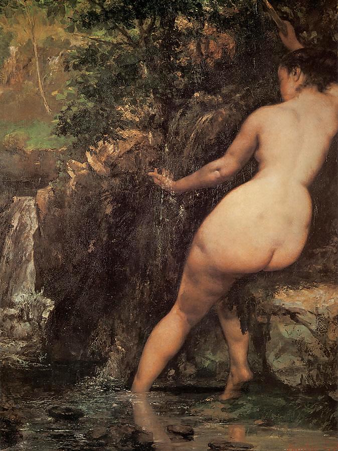 Painted Ero and Porn Art 20 - Gustave Courbet #8264450