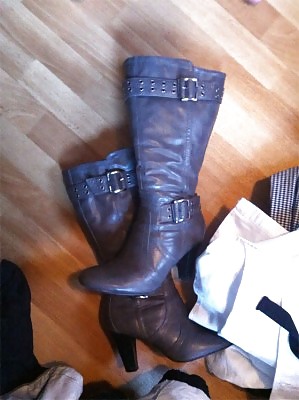 Boots off a girl I had with me home #15902827