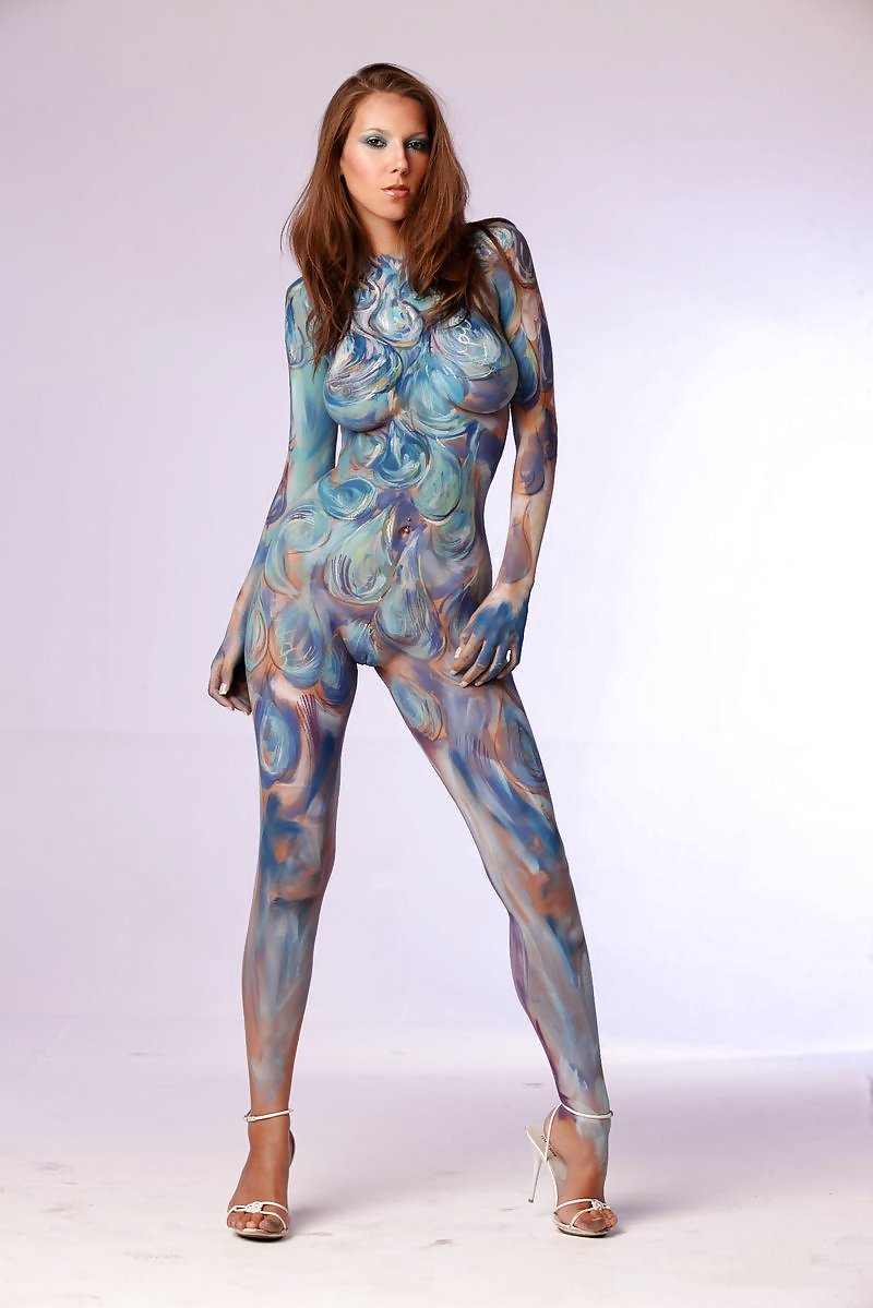 Bodypainted russian girl #156319