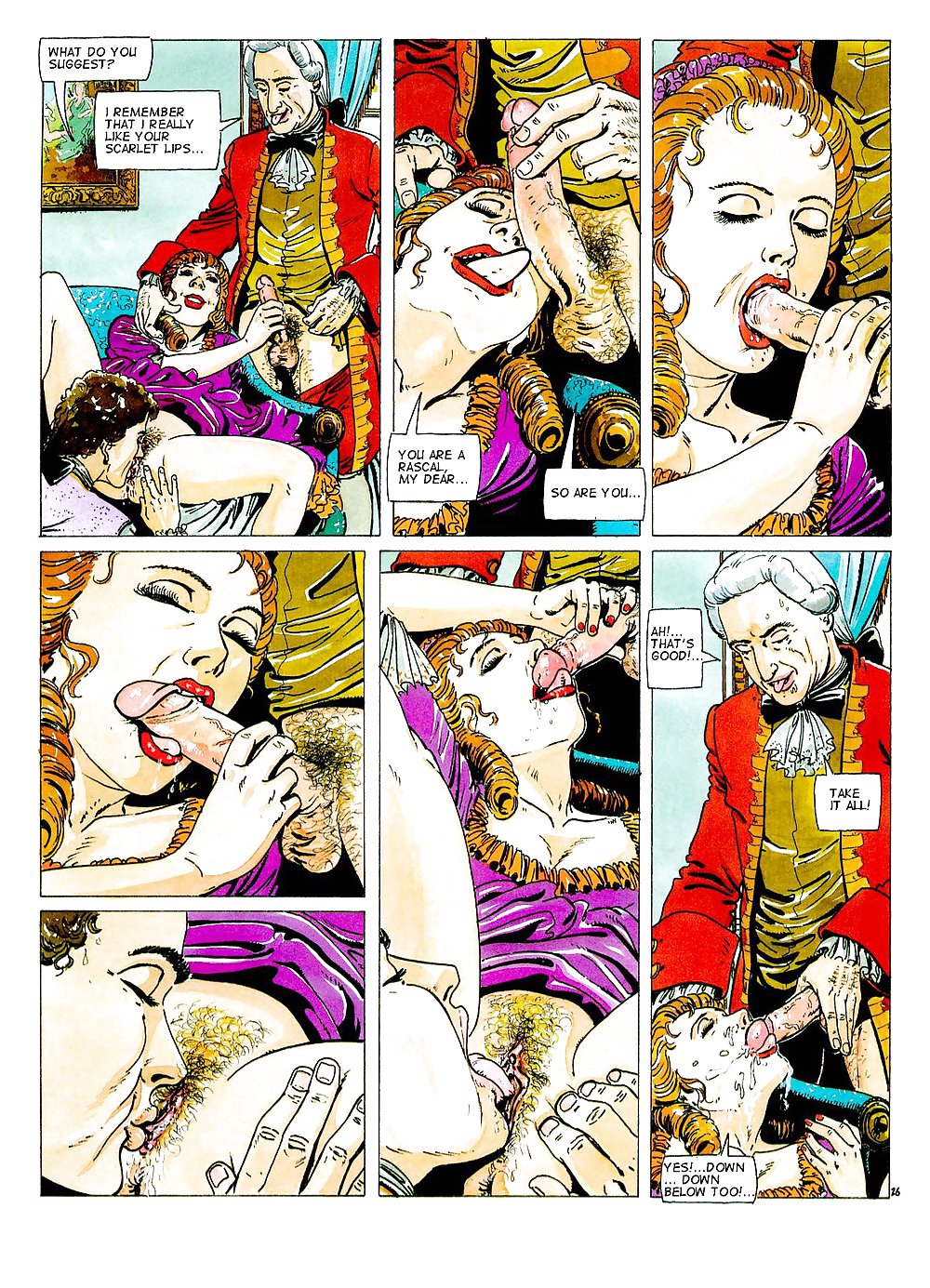 Erotic Comic Art 35 -  Hugdebert - The Venuses #22291544