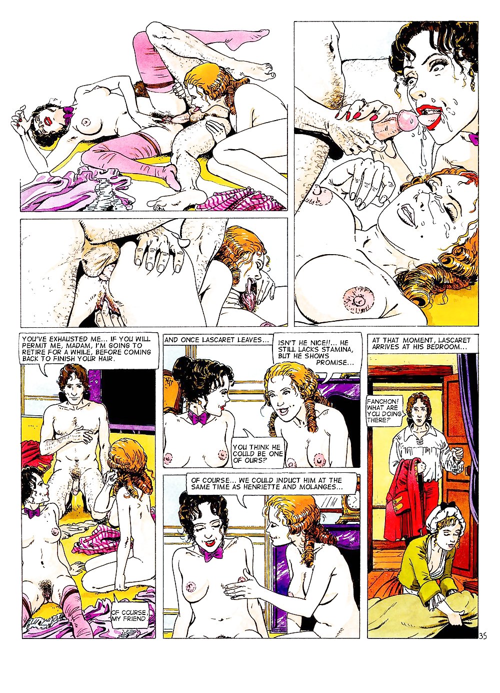 Arte cómico erótico 35 - hugdebert - las venus
 #22291583