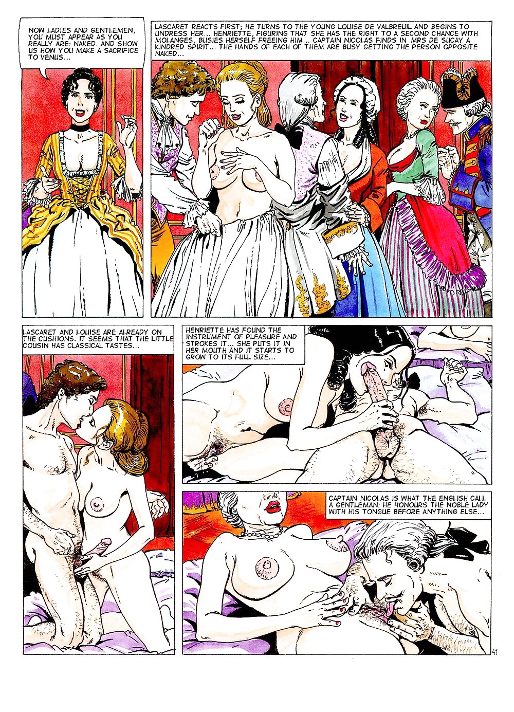 Erotische Comic-Kunst 35 - Hugdebert - Die Venuses #22291602