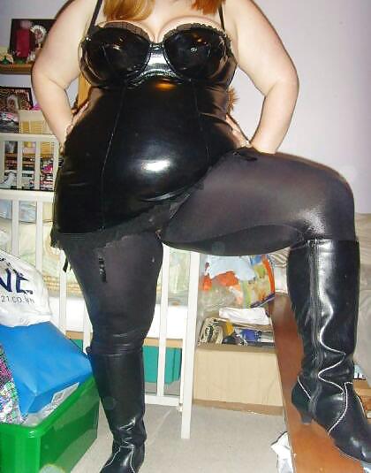Bbws in latex, leather or just shiny 5 #16940837