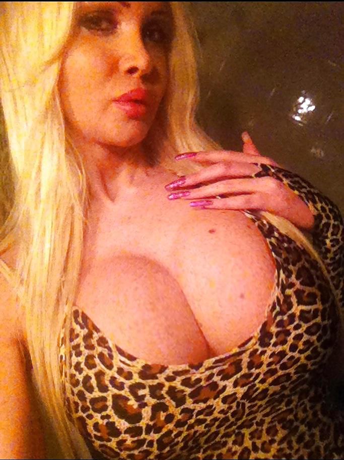 Big tits blonde - milf or shemale ? #11939637