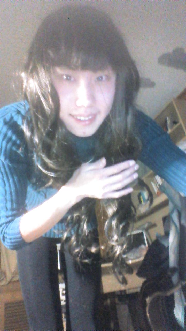 Shemale in winter stocking and skirt #8911184