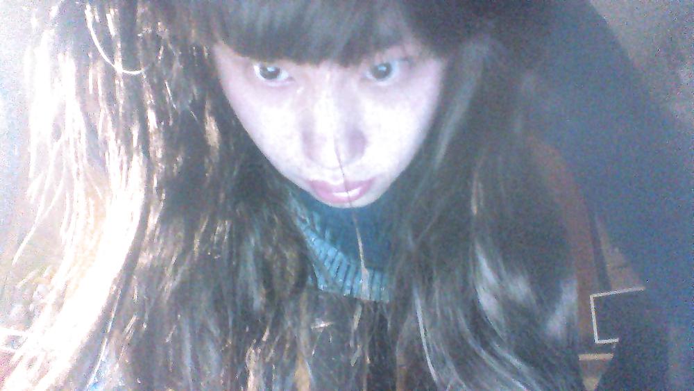 Shemale in winter stocking and skirt #8911189