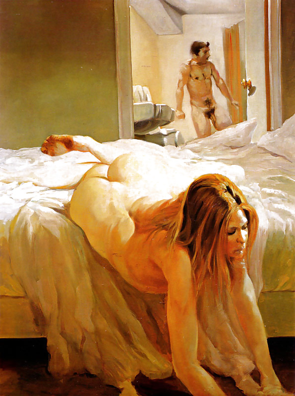 Painted Ero and Porn Art 36 - Eric Fischl #8819690