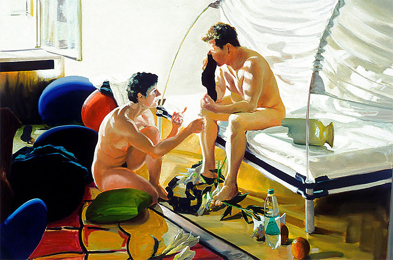 Painted Ero and Porn Art 36 - Eric Fischl #8819702