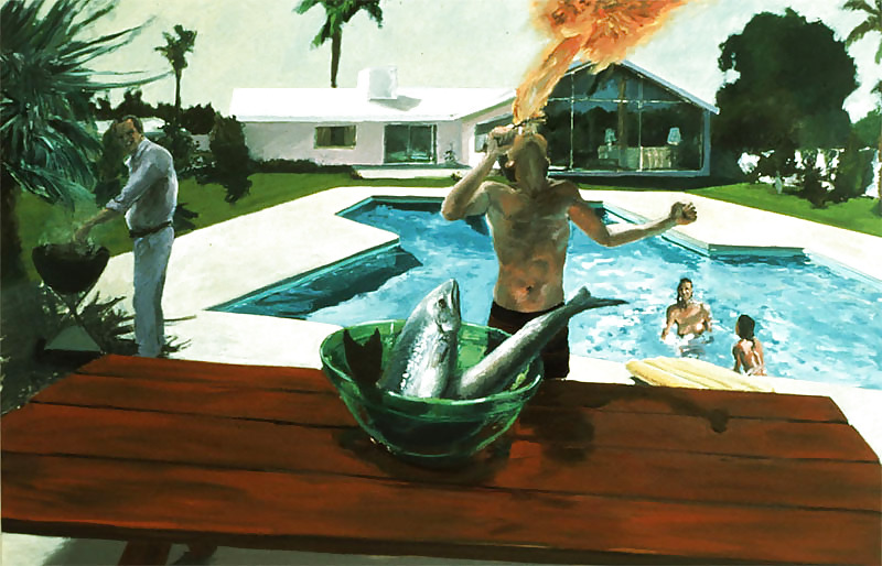 Painted Ero and Porn Art 36 - Eric Fischl #8819721