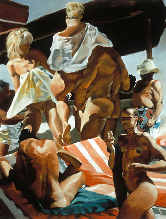 Painted Ero and Porn Art 36 - Eric Fischl #8819753