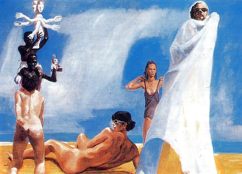 Painted Ero and Porn Art 36 - Eric Fischl #8819762