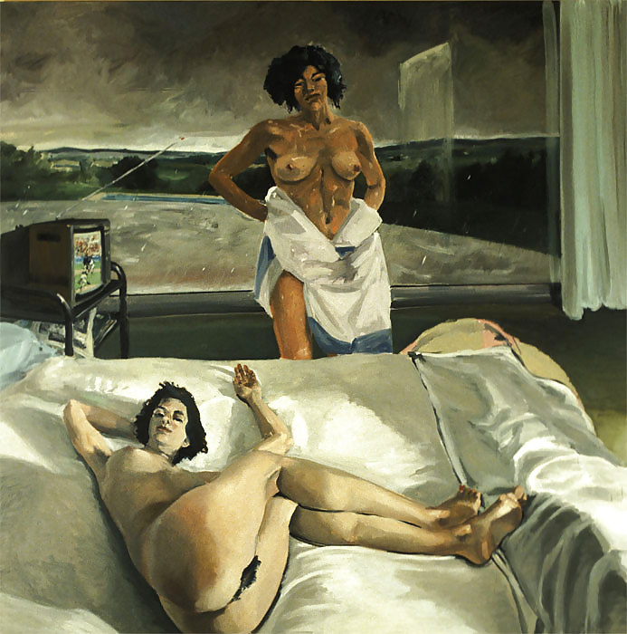 Painted Ero and Porn Art 36 - Eric Fischl #8819806