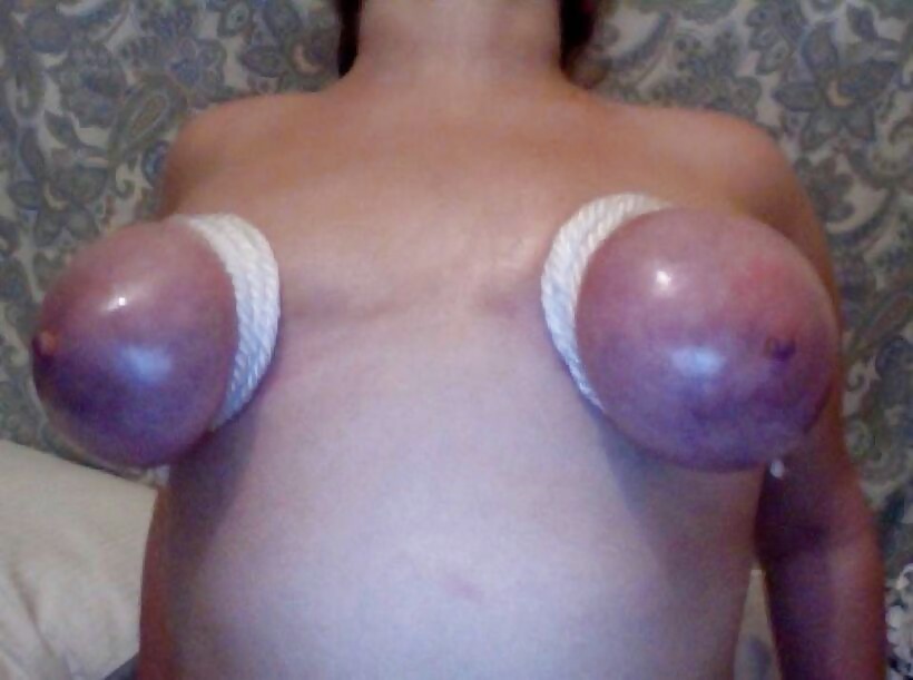 Duck tape, rope, and tits.. always fun  #22377579