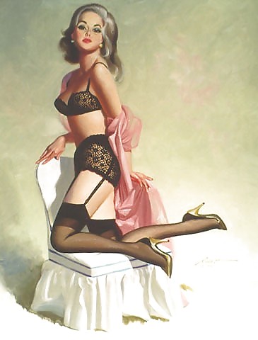 Vintage Pinups Donald Rost #1414293