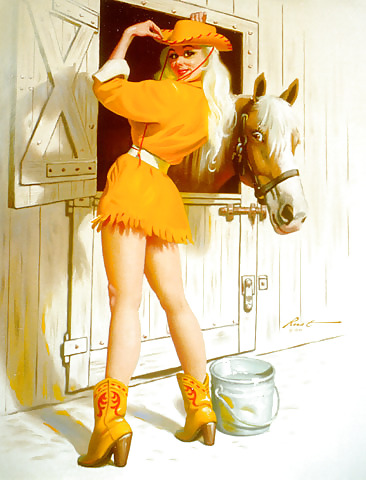 Vintage Pinups Donald Rost #1414456