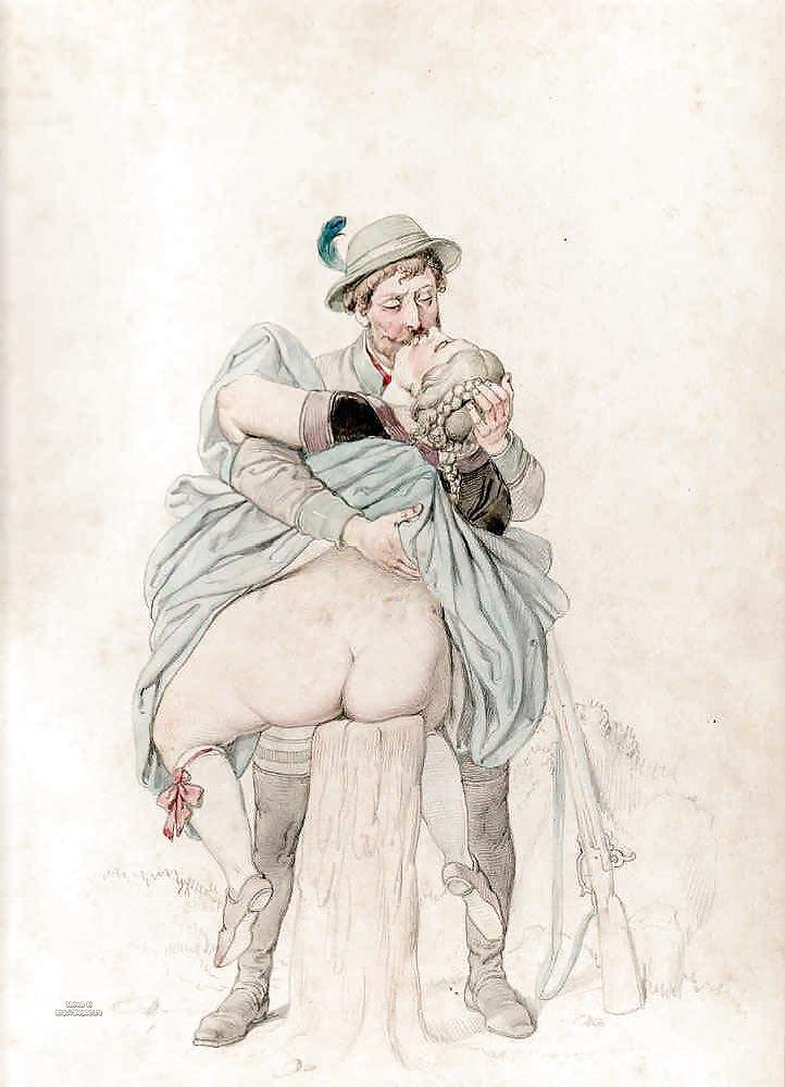 Drawn Ero and Porn Art 12 - Johann Nepomunk Geiger #8314440